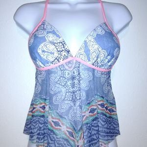 OP Ocean Pacific Bikini Halter Top